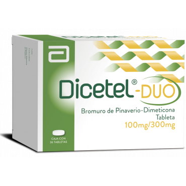 DICETEL® DUO 100/300 mg C/36 TABS