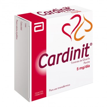 CARDINIT® 5 mg C/7 PARCHES