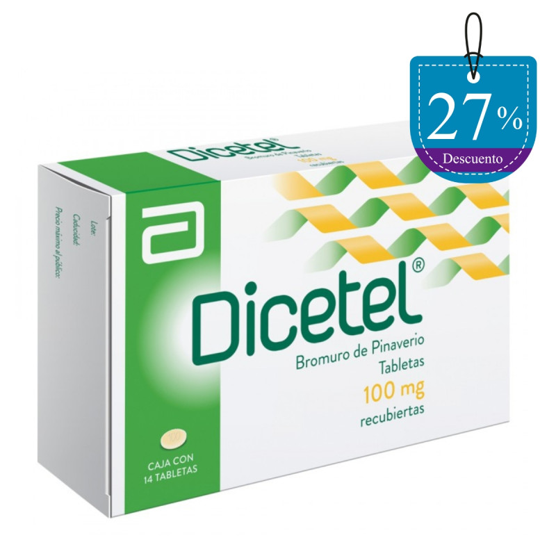 DICETEL® 100 mg C/14 TABS